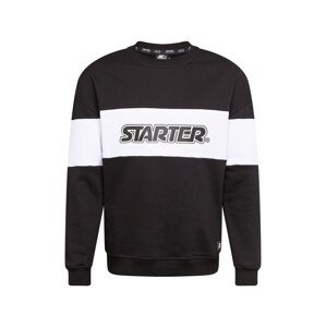 Starter Black Label Sweatshirt  biela / čierna