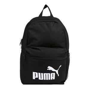 PUMA Batoh 'Phase'  čierna / biela