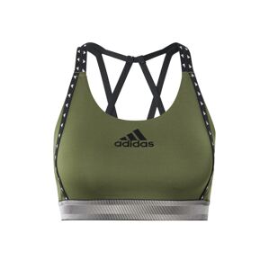 ADIDAS PERFORMANCE Športová podprsenka 'Don´t Rest'  olivová / čierna / biela