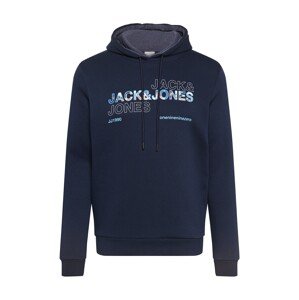 JACK & JONES Mikina 'ART'  námornícka modrá / zmiešané farby