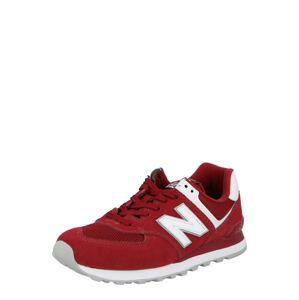 new balance Nízke tenisky '574'  krvavo červená / biela