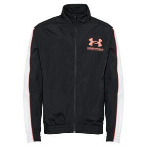 UNDER ARMOUR Sportjacke  čierna / biela / lososová