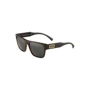 VERSACE Sonnenbrille '0VE4379'  tmavohnedá / zlatá