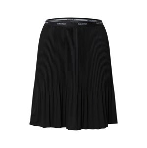 Calvin Klein Sukňa  čierna / biela
