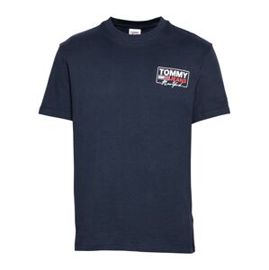 Tommy Jeans Tričko  námornícka modrá / červená / biela