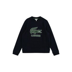 LACOSTE Sweatshirt  námornícka modrá / zelená / biela