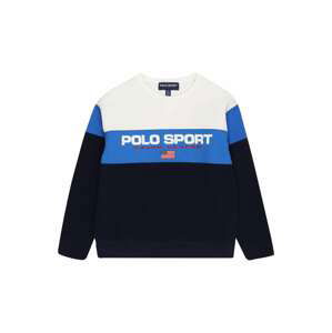 Polo Ralph Lauren Sweatshirt  kráľovská modrá / biela / námornícka modrá