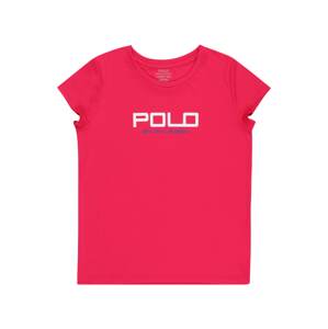 POLO RALPH LAUREN Tričko  ružová / biela / modrá