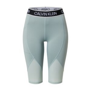 Calvin Klein Performance Športové nohavice  mätová / čierna