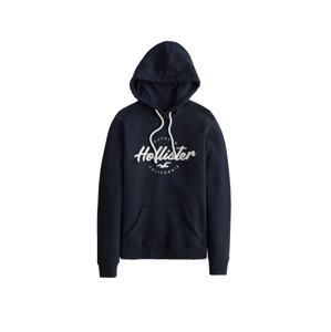 HOLLISTER Sweatshirt  námornícka modrá / biela