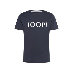 JOOP! Tričko 'Alerio'  tmavomodrá / biela