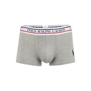 POLO RALPH LAUREN Boxerky 'SOLID'  sivá / biela / tmavomodrá