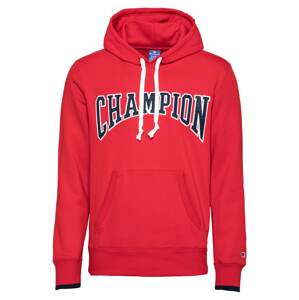 Champion Authentic Athletic Apparel Mikina  červená / tmavomodrá / biela