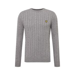 Lyle & Scott Sveter 'Cable Jumper'  sivá