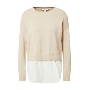 EDC BY ESPRIT Pullover  šedobiela / telová