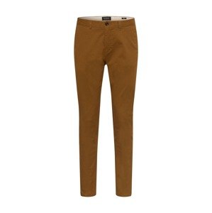 SCOTCH & SODA Chino nohavice 'MOTT'  gaštanová