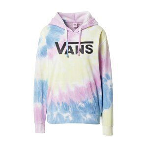 VANS Sweatshirt  biela / pastelovo žltá / svetlomodrá / pastelovo ružová