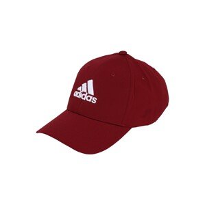 adidas Golf Športová šiltovka  tmavočervená / biela