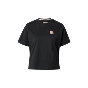 FILA T-Shirt 'Steffi'  čierna / biela / červená