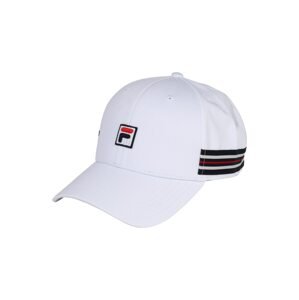 FILA Čiapka '6 PANEL'  biela / čierna / červená