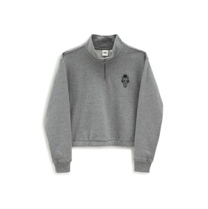 VANS Sweatshirt 'Surf Supply'  sivá melírovaná / čierna