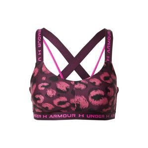 UNDER ARMOUR Športová podprsenka  ružová / farba lesného ovocia / čierna / fuksia