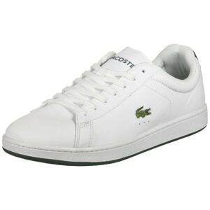 LACOSTE Nízke tenisky 'Carnaby'  biela / zelená / čierna