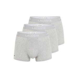 LACOSTE Boxerky  námornícka modrá / sivá melírovaná / čierna / biela