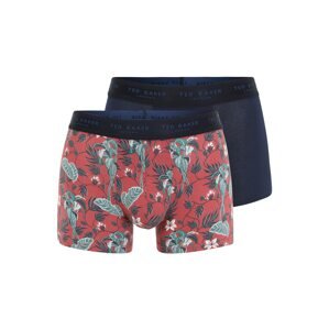 Ted Baker Boxerky  svetločervená / námornícka modrá / svetlozelená / biela