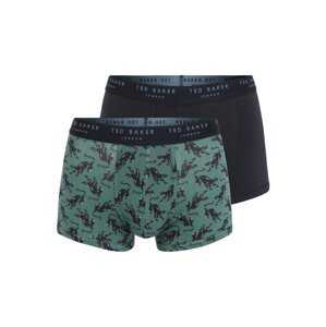 Ted Baker Boxerky  čierna / svetlozelená / tmavomodrá / svetlomodrá