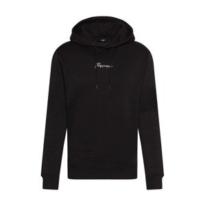 JACK & JONES Mikina 'BLASTAR'  čierna / biela