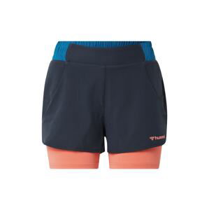 Hummel Shorts 'hmlVENKA'  tmavomodrá / ružová / modrá