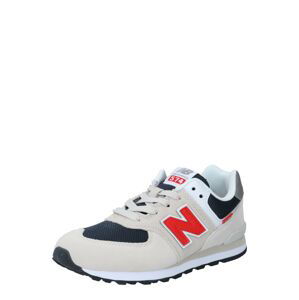 new balance Tenisky '574'  béžová / červená / čierna / biela