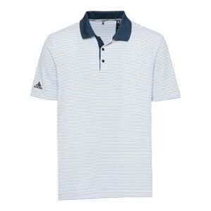 adidas Golf Funkčné tričko  biela / tmavomodrá