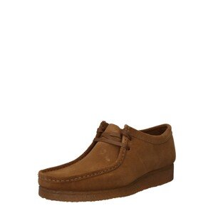 Clarks Originals Šnurovacie topánky 'Wallabee'  karamelová