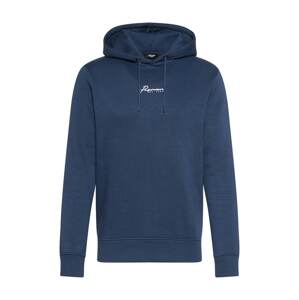 JACK & JONES Mikina 'BLASTAR'  námornícka modrá / biela