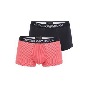 Emporio Armani Boxerky  čierna / červená / biela