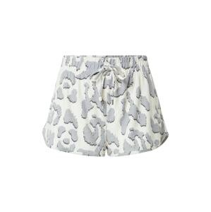 River Island Shorts 'Hacci'  sivá / čierna / biela