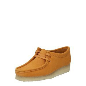 Clarks Originals Šnurovacie topánky 'Wallabee'  oranžová