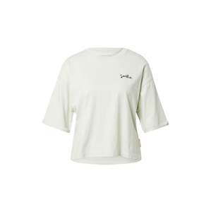 Marc O'Polo T-Shirt  pastelovo zelená / čierna