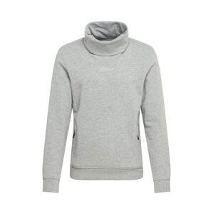 ESPRIT Sweatshirt  sivá melírovaná / biela