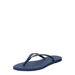 HAVAIANAS Žabky 'YOU ST TROPEZ SHINE'  námornícka modrá