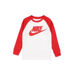 Nike Sportswear Tričko 'SAFARI FUTURA'  biela / červená