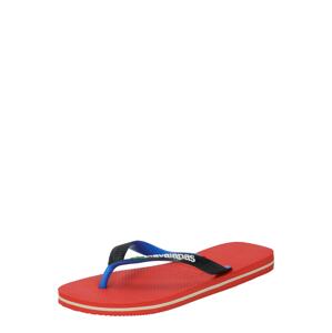 HAVAIANAS Žabky 'BRASIL'  červená / biela / čierna / kráľovská modrá / svetlozelená