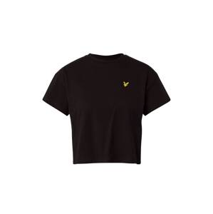 Lyle & Scott Tričko  čierna