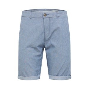 TOM TAILOR DENIM Chino nohavice  dymovo modrá / biela / modrosivá