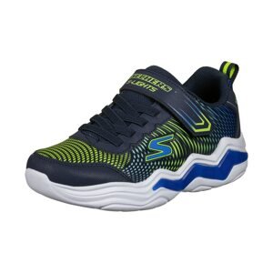 SKECHERS Tenisky 'Erupters IV'  nebesky modrá / tmavomodrá / neónovo žltá