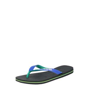 HAVAIANAS Žabky 'BRASIL'  čierna / modrá / zelená