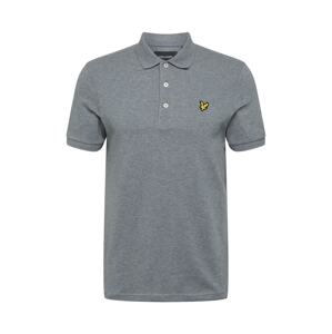 Lyle & Scott Tričko  žltá / sivá melírovaná / čierna