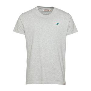 Revolution T-Shirt  sivá melírovaná / tyrkysová / petrolejová / béžová